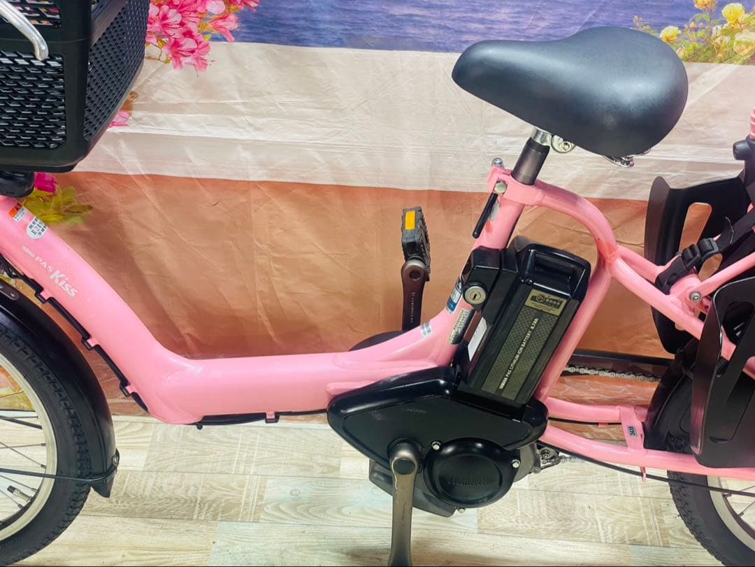 ヤマハパスキス⭐️人気モデル！子供乗せ電動アシスト自転車Y3435