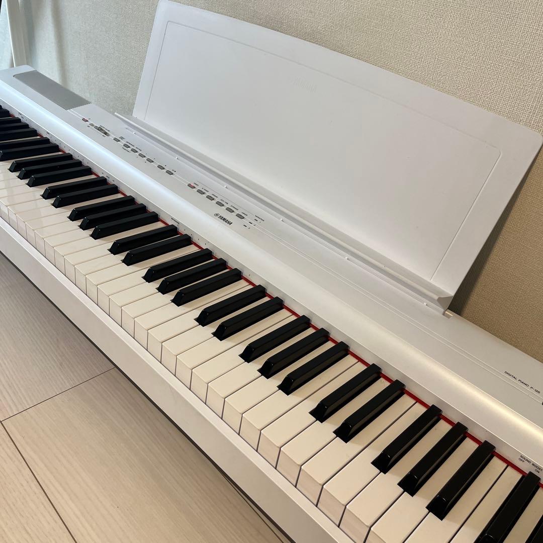 YAMAHA P-125WH 電子ピアノ 88鍵盤 ヤマハ