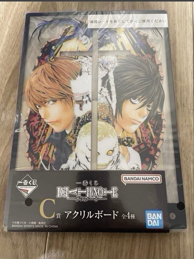 dmmくじA賞海砂フィギュア＋B賞３種＋一番くじC賞＋デスノート展アクリルパネル