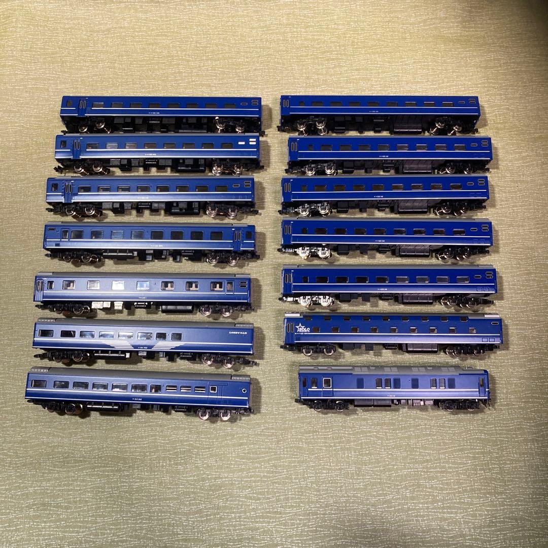 TOMIX 24系25型14両セット(ジャンク)