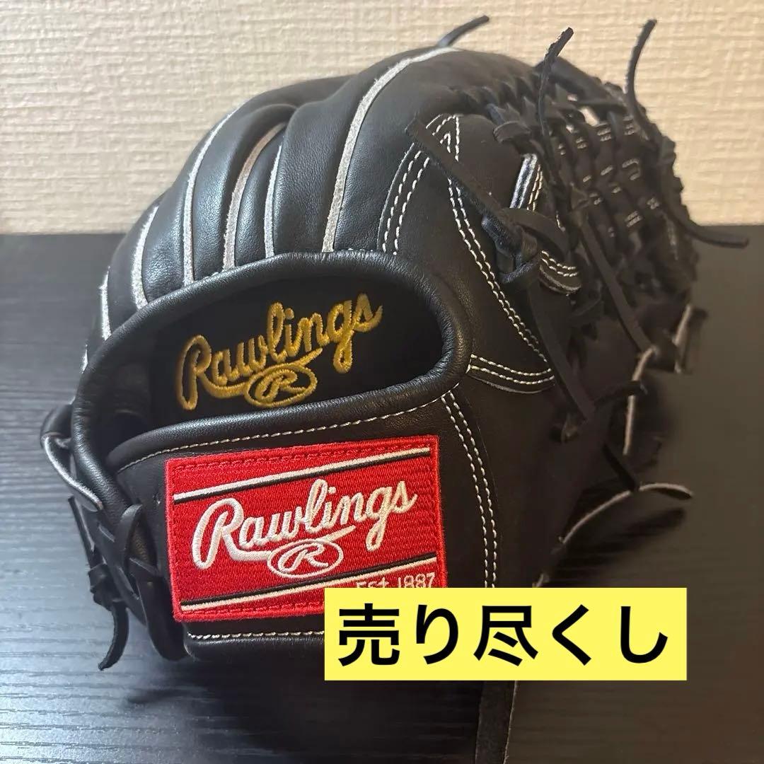 Rawlings 軟式グローブ 黒 N65