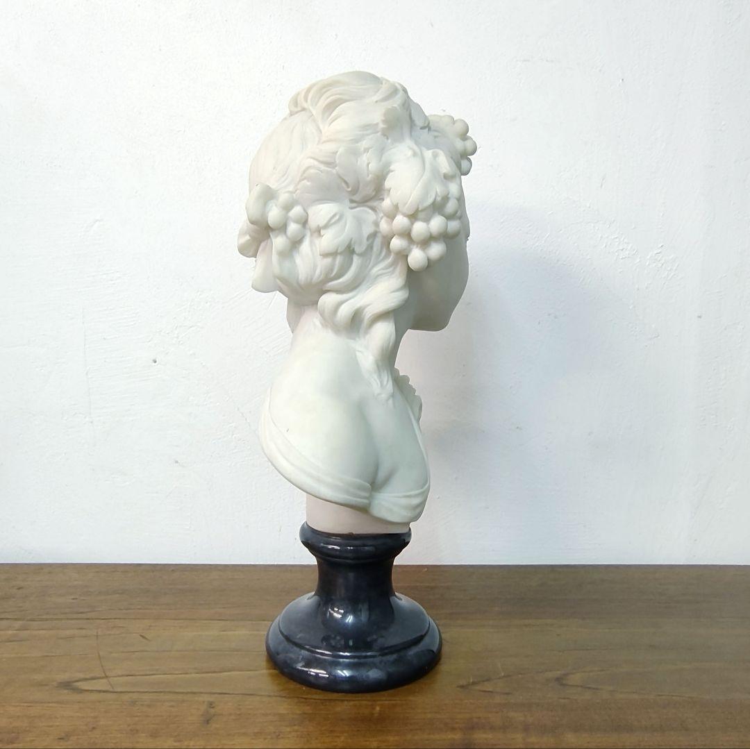 西洋彫刻 大理石 胸像 石像 少女 オブジェ