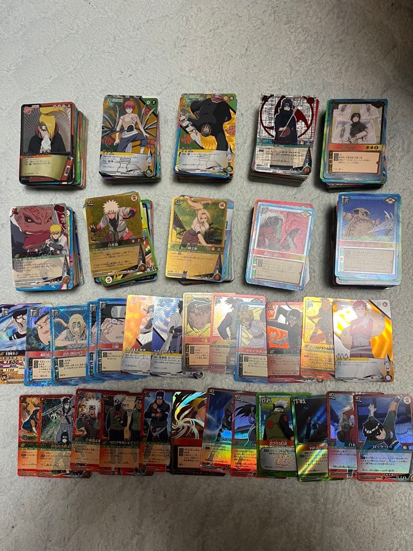 け*ん様 ナルトカードゲーム　1000枚以上　まとめ売り