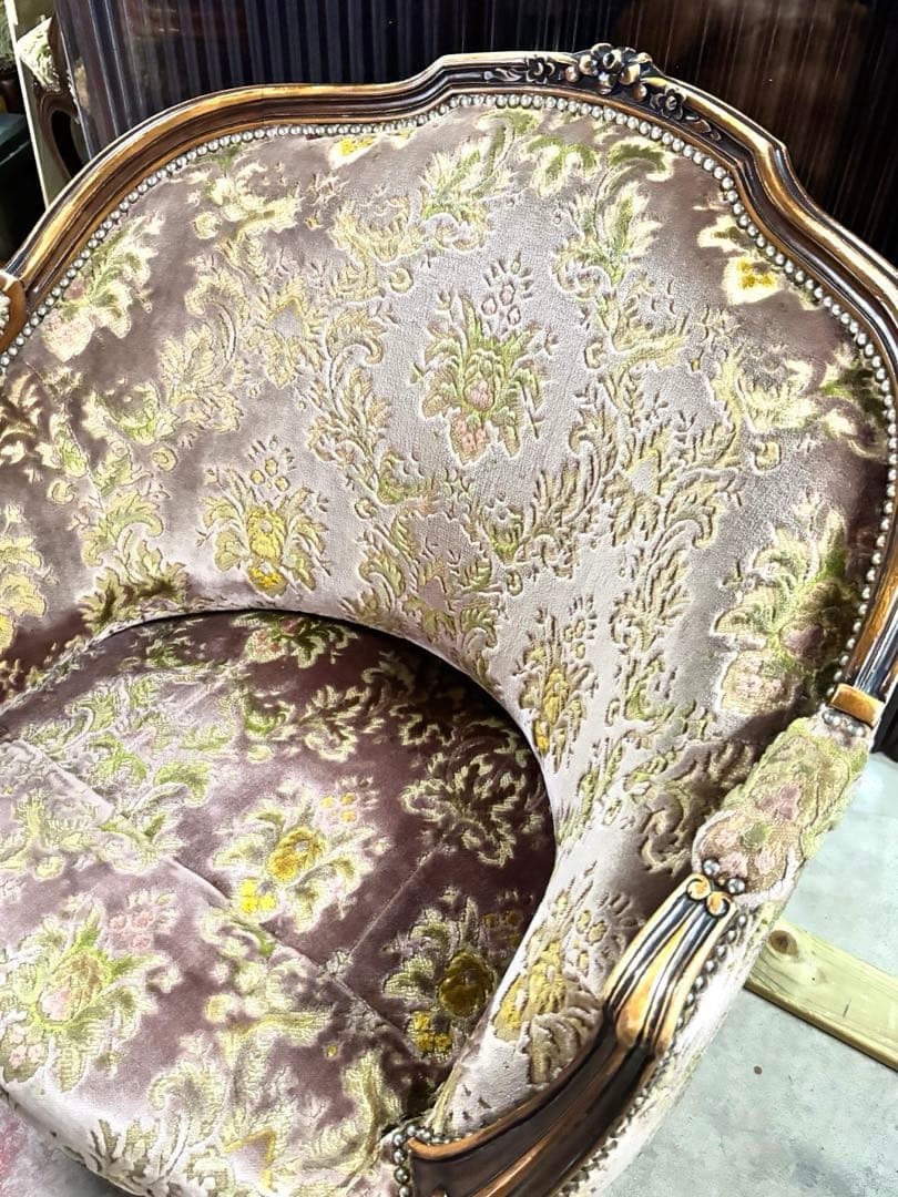N2269 ドマーニ ルイXV 1人掛けソファ シングルソファ