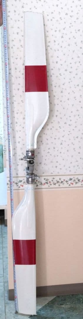 ヘリコプター　プロペラ本物の尾翼【超激レア】 昭和　たのメル便送料込み