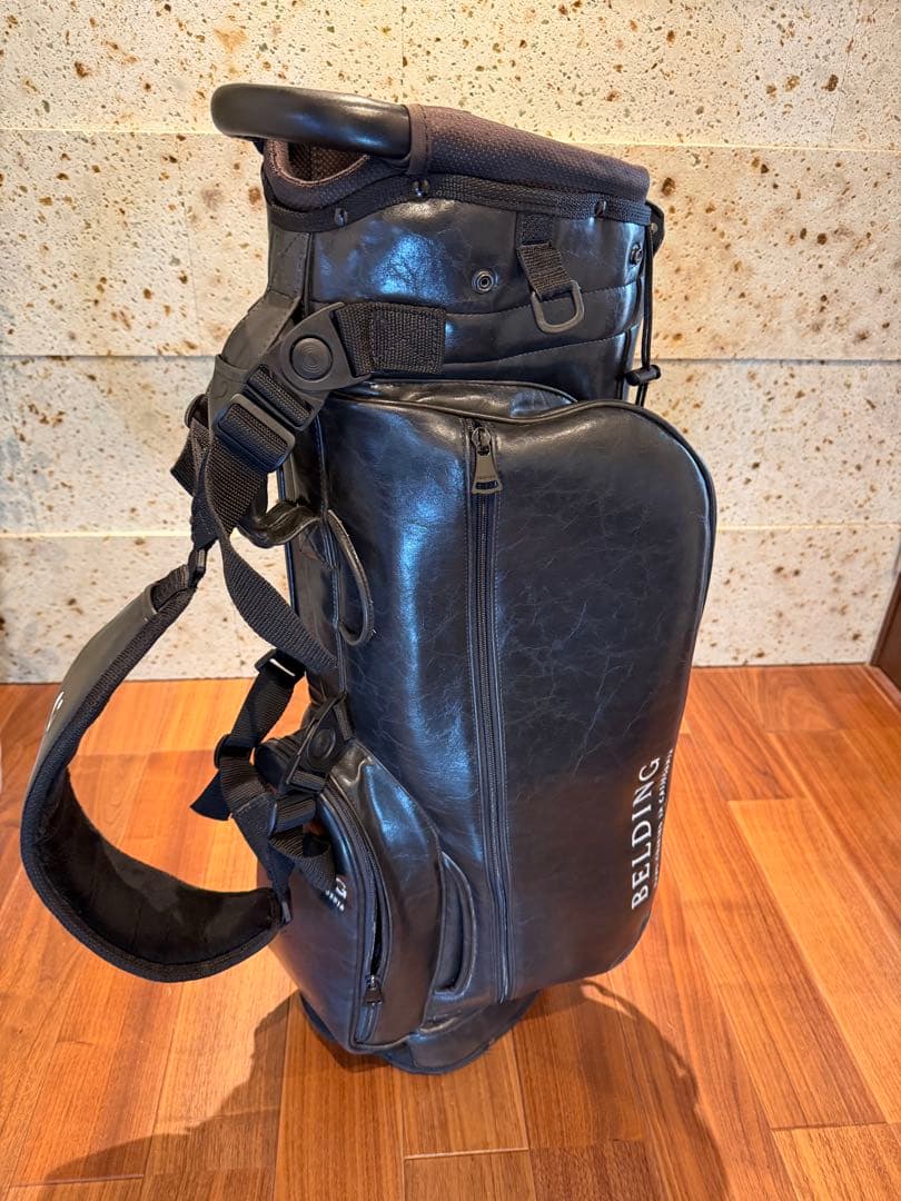 「BELDING（ベルディング） ゴルフキャディバッグ＆ヘッドカバーセット」