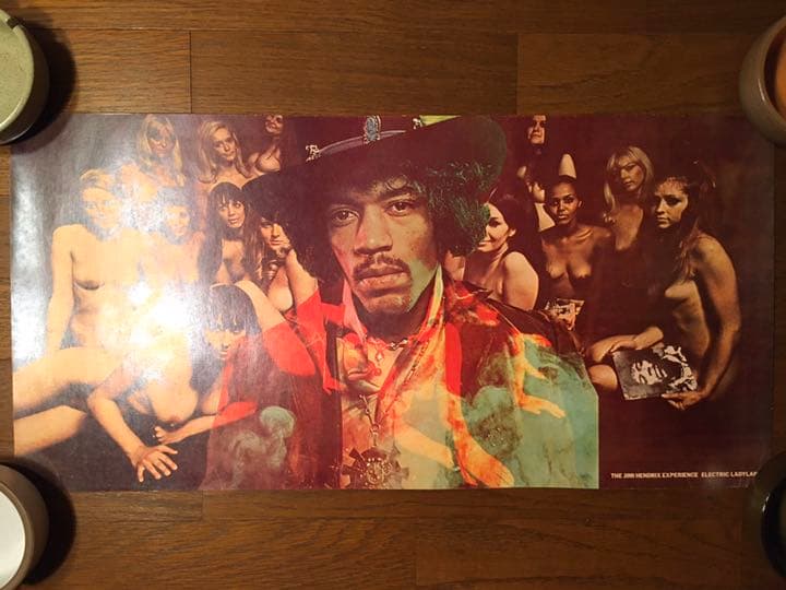 ビンテージ 60s JIMI HENDRIX EXP プロモ ポスター