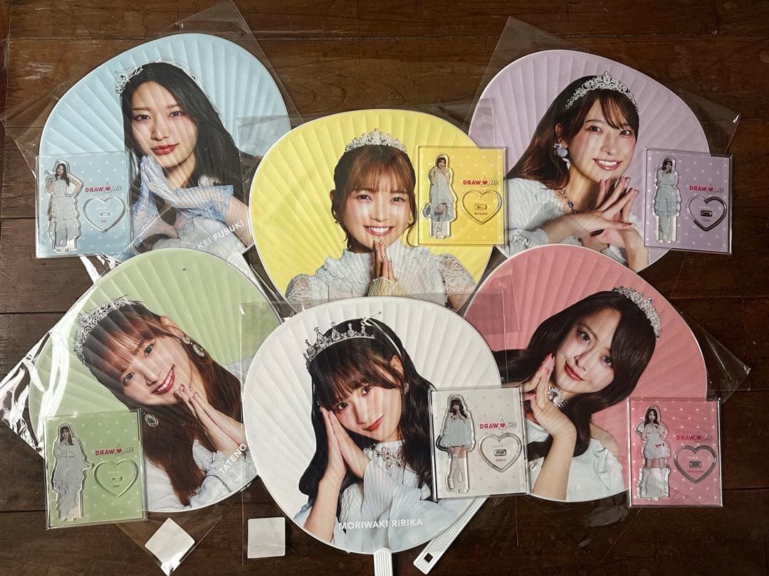 【完売品】NOBROCK FES DRAW♡ME うちわ＆アクスタ 全種セット