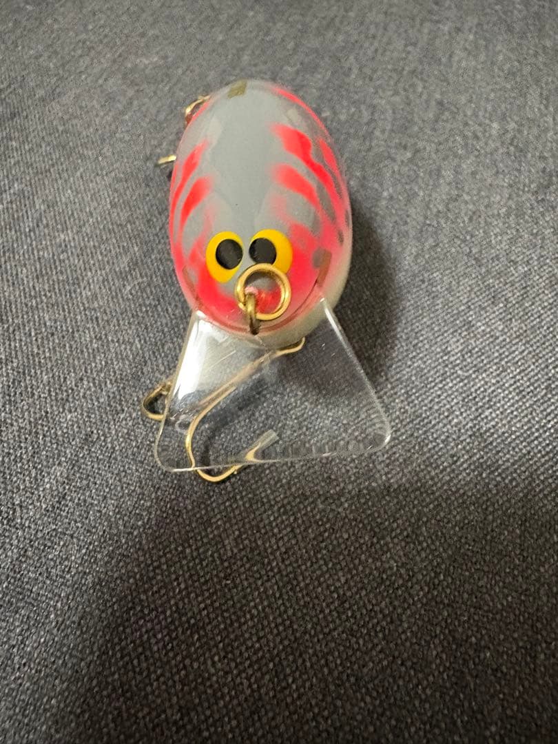 バルサ50クランクベイトオリジナルグレーコーチ　則サイン入