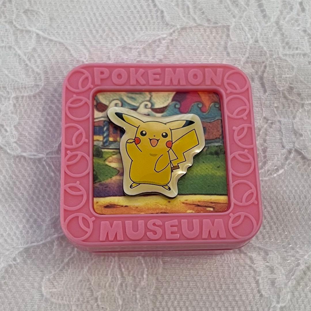 ポケモンミュージアム スタンド付きメタルコレクション ピカチュウ 平成レトロ