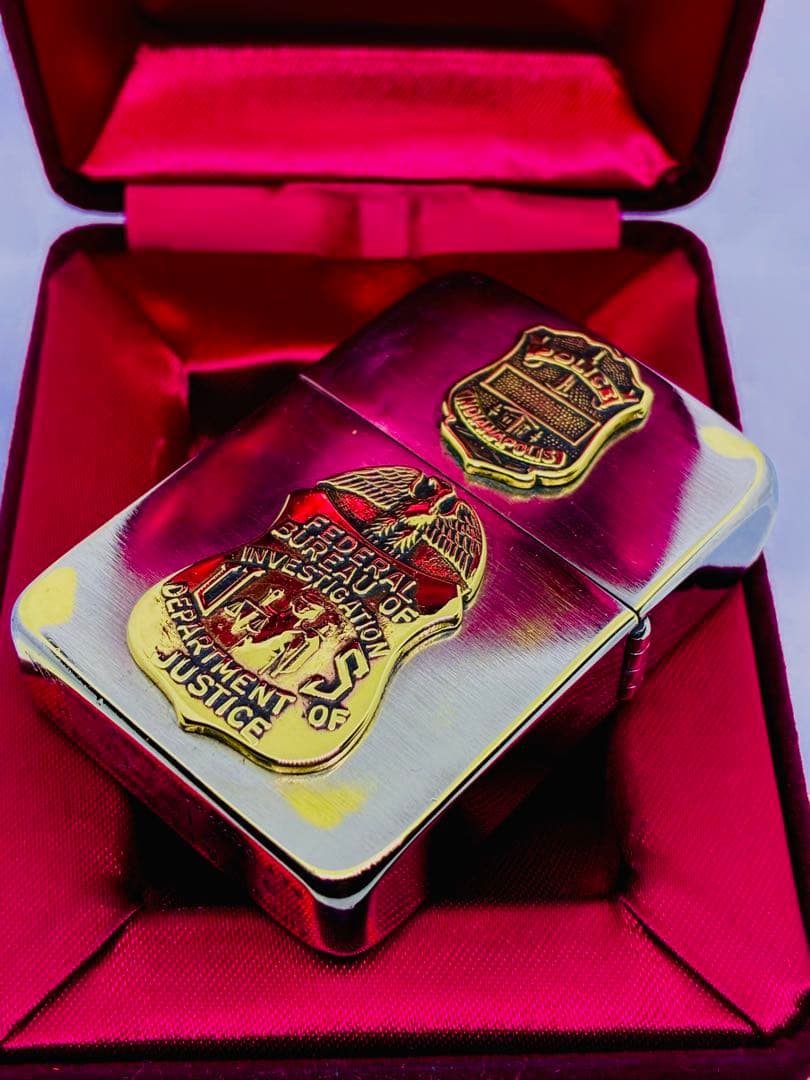 ビンテージ＊ポリス＊1941Pearl harborモデル＊真鍮ブラスWメタル