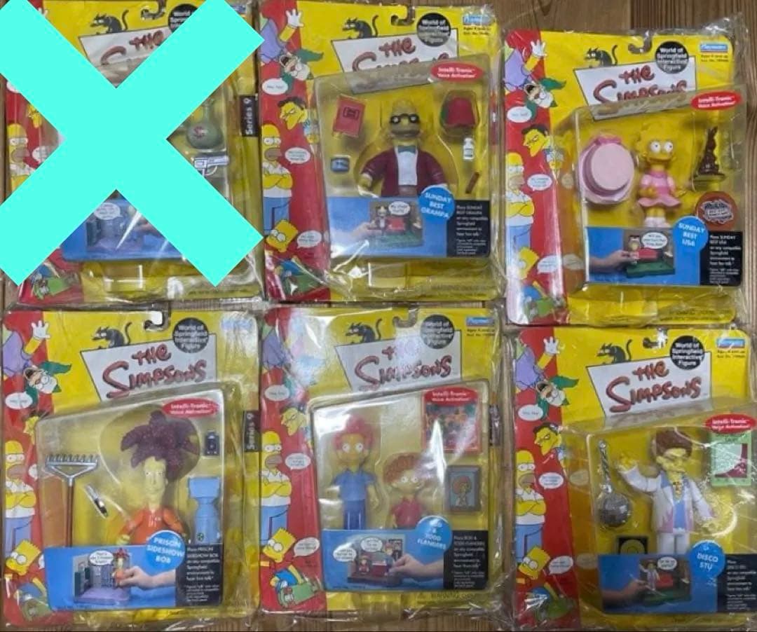 コンプシリーズ⑨The Simpsons フィギュアセット 6体