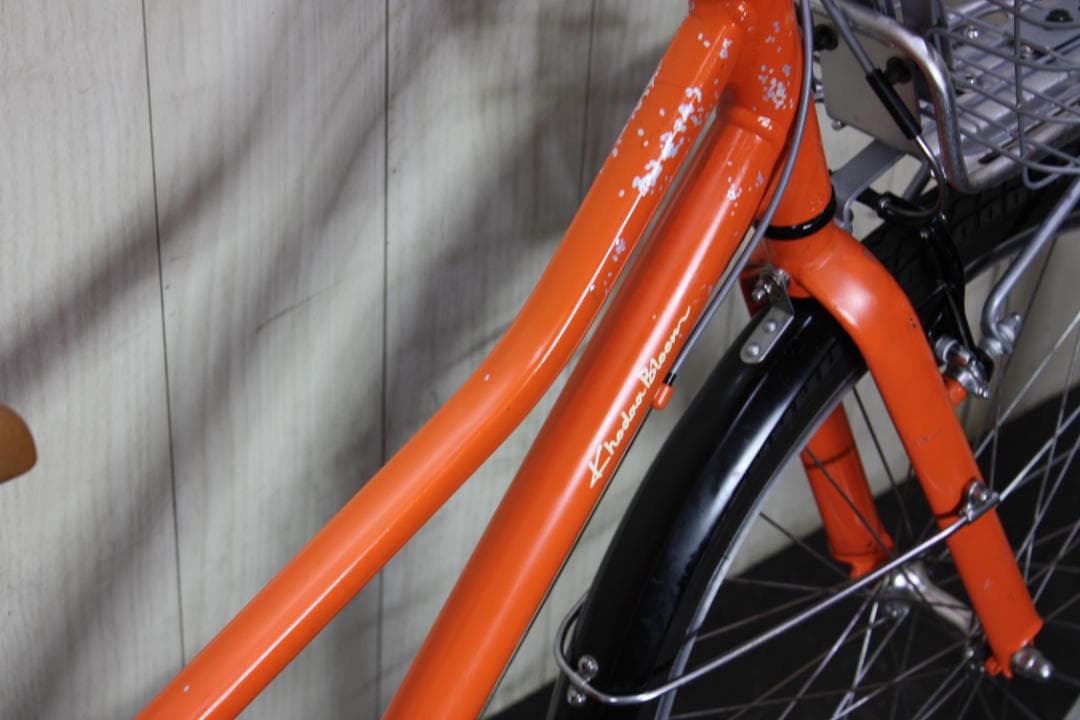 コーダーブルーム asson24 アルミ シマノ6速 24インチ オレンジ