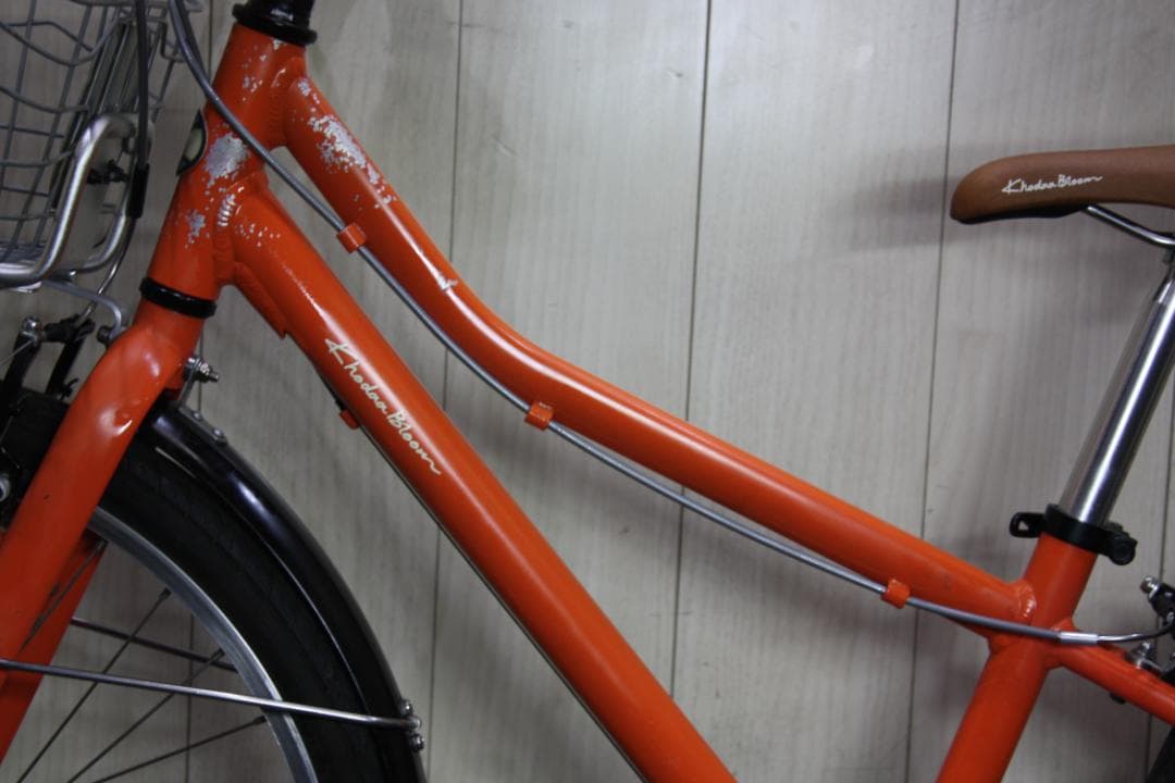 コーダーブルーム asson24 アルミ シマノ6速 24インチ オレンジ