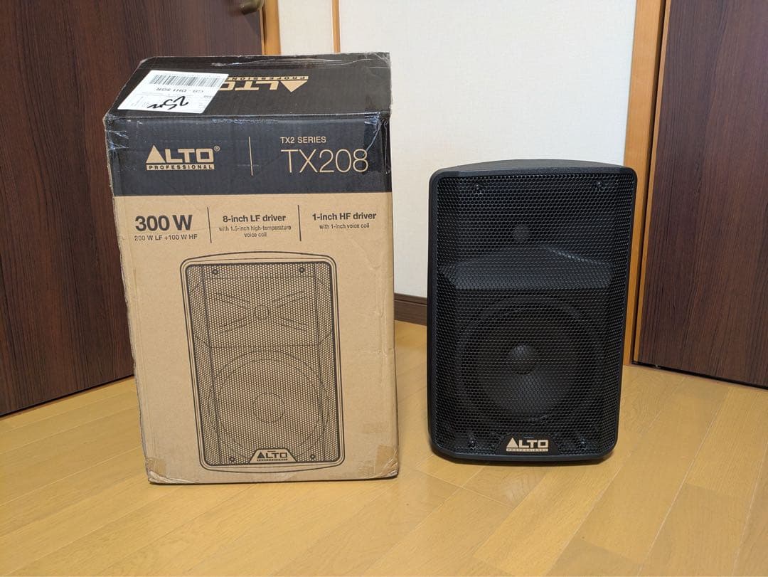 Alto (アルト) TX208 300W アクティブスピーカー 美品