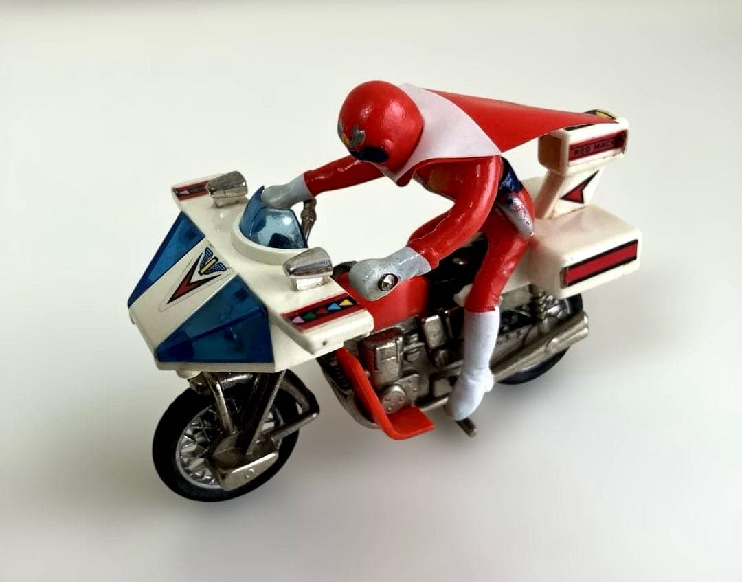 当時物　秘密戦隊ゴレンジャー　レッドマシーン　超合金　ポピー