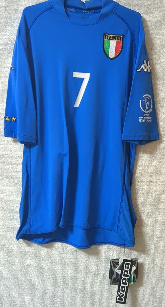 2002日韓W杯 イタリア代表 デルピエロ タグ付き
