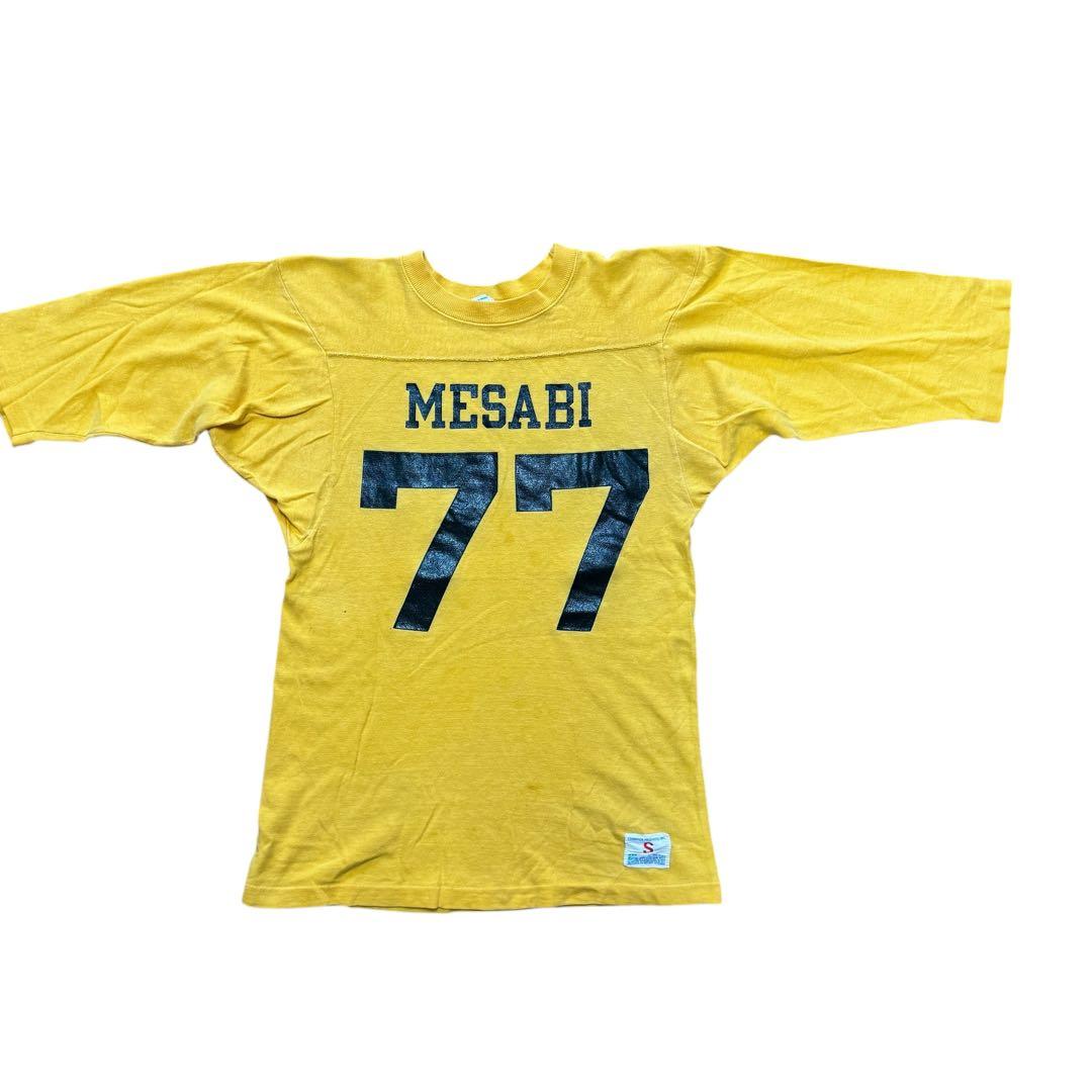 ビンテージ 70s チャンピオン　フットボールT ナンバリング　77 ゾロ目