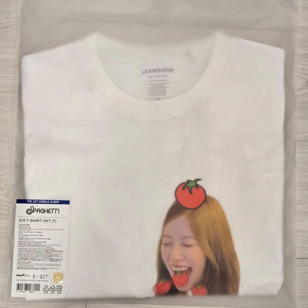 LE SSERAFIM SPAGHETTI カズハ Tシャツ 半袖