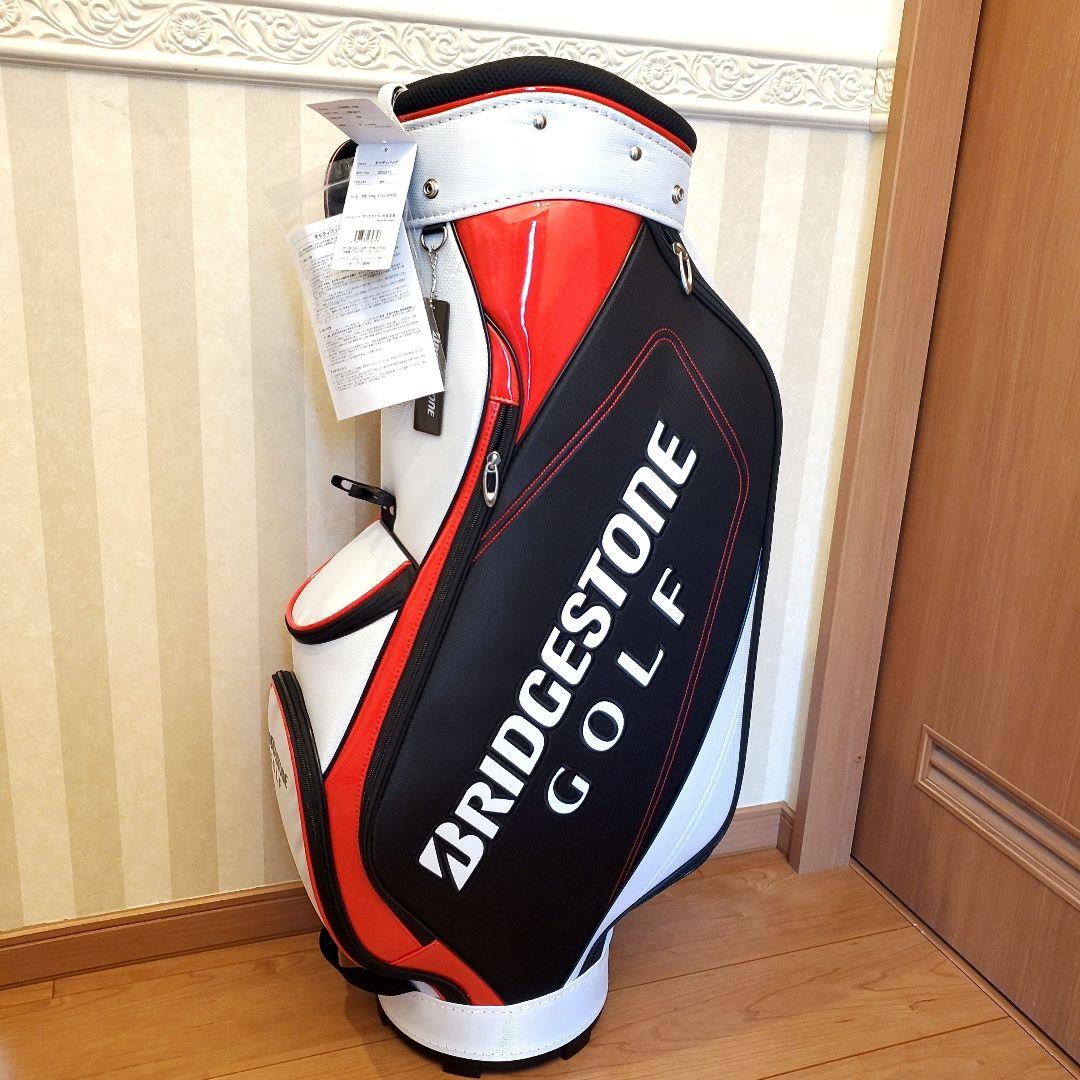 お値下げ中‼️新品ブリヂストンBRIDGESTONEキャディバッグフード有