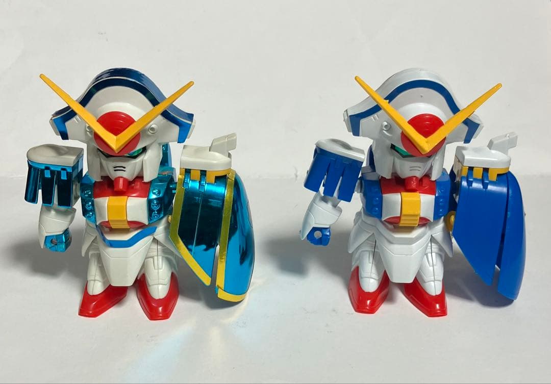 元祖SDガンダム　Gガンダム　メッキ版　通常版　11体セット