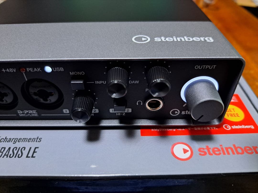 ⭕新品同様　Steinberg UR22C オーディオインターフェイス