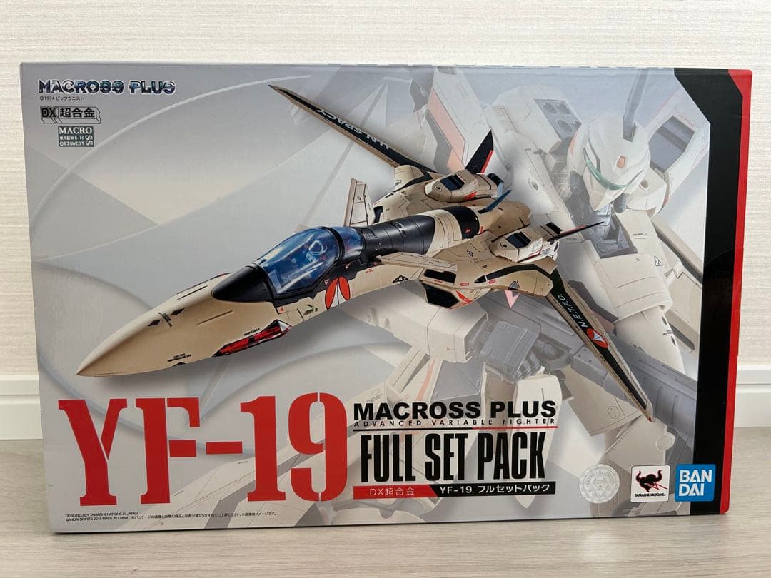【新品・未開封】DX超合金 YF-19 MACROSS PLUSフルセットパック