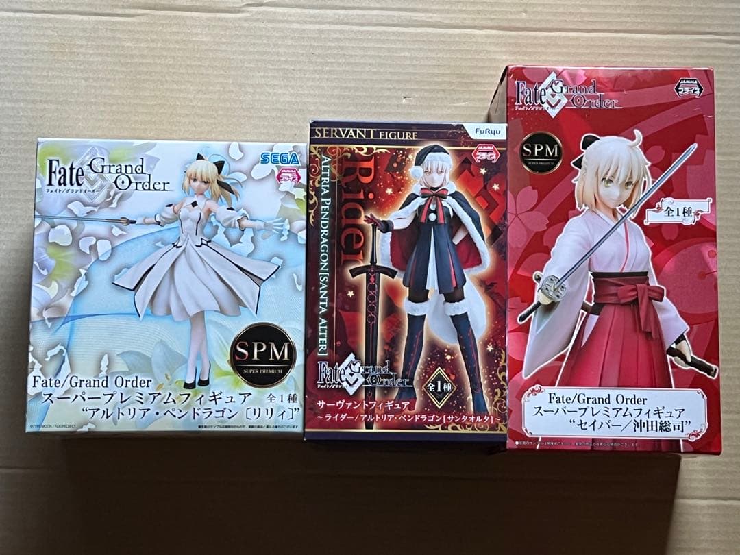 Fate/Grand Order フィギュア3点セット