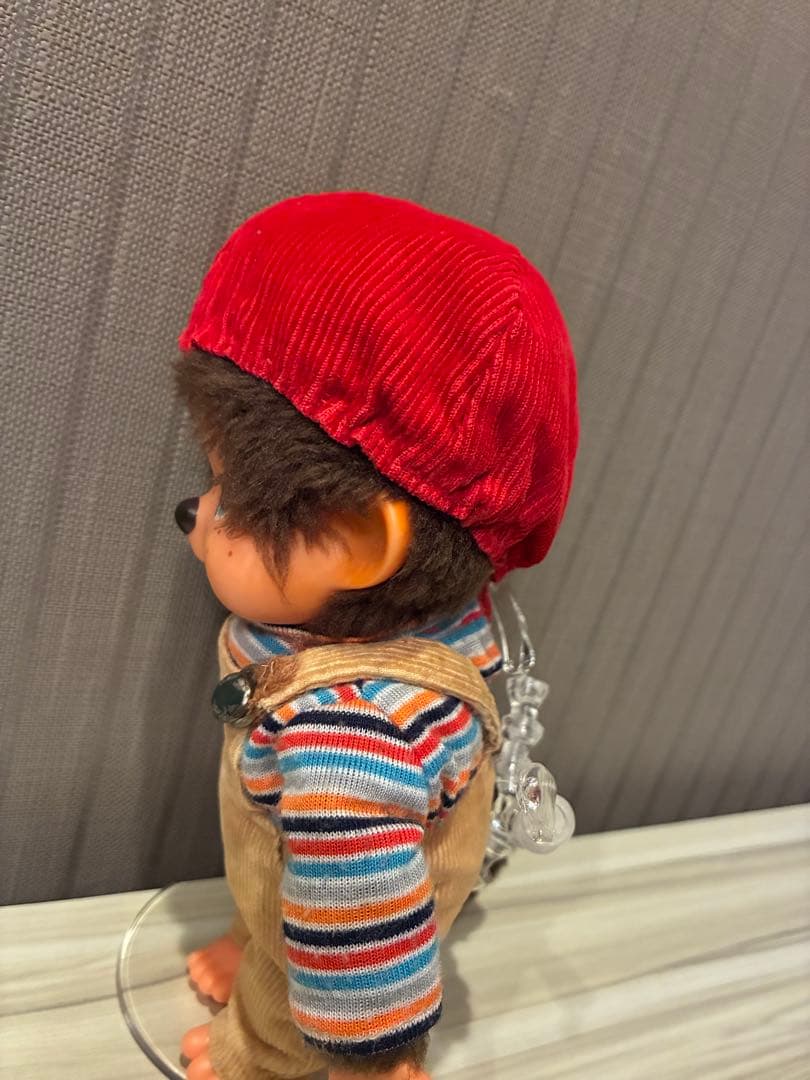 当時物　昭和レトロモンチッチ　オーバーオール　セキグチ　ブルーアイ　ヴィンテージ