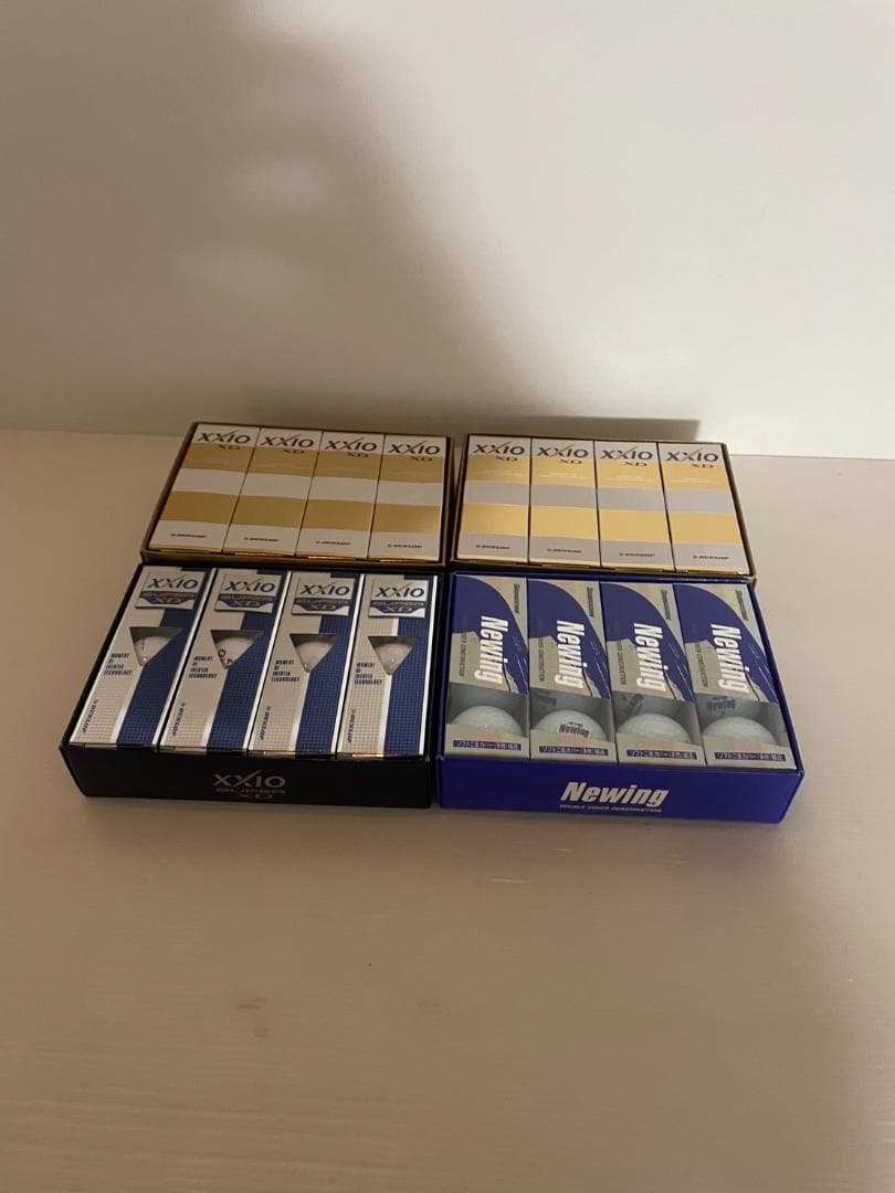●ゴルフボール4箱セット ●XXIO SUPER XD Newing