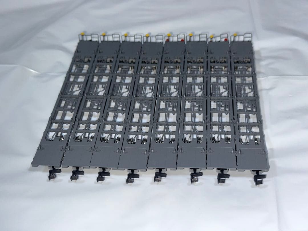 TOMIX Nゲージ　JR貨車　コキ107 8両セット　コンテナ付き　鉄道模型