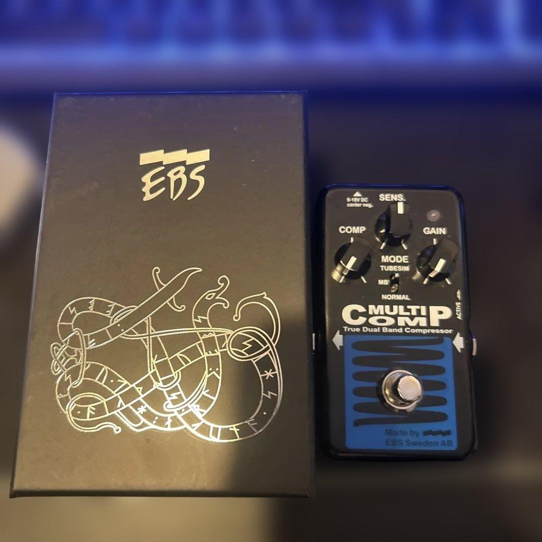 【美品、付属品完備】EBS multicomp bluelabel マルチコンプ