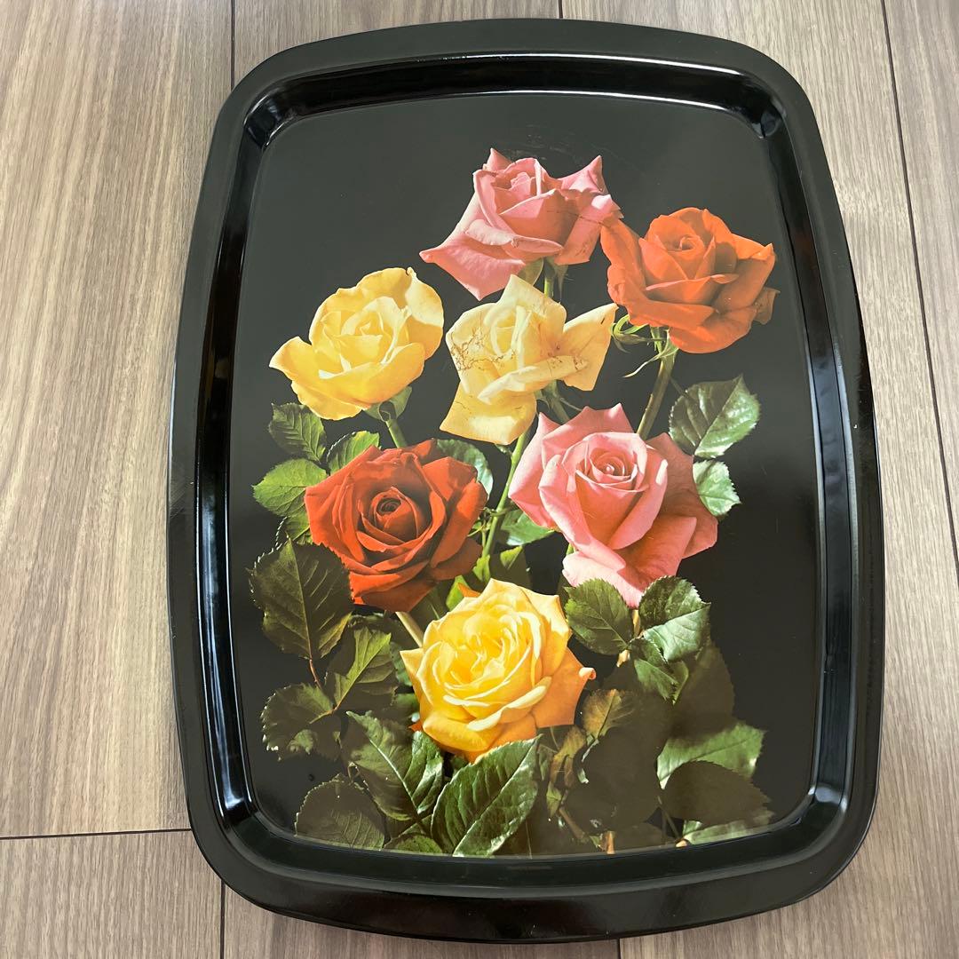 イギリス製　ヴィンテージ　ウースターウェア社　トレイ