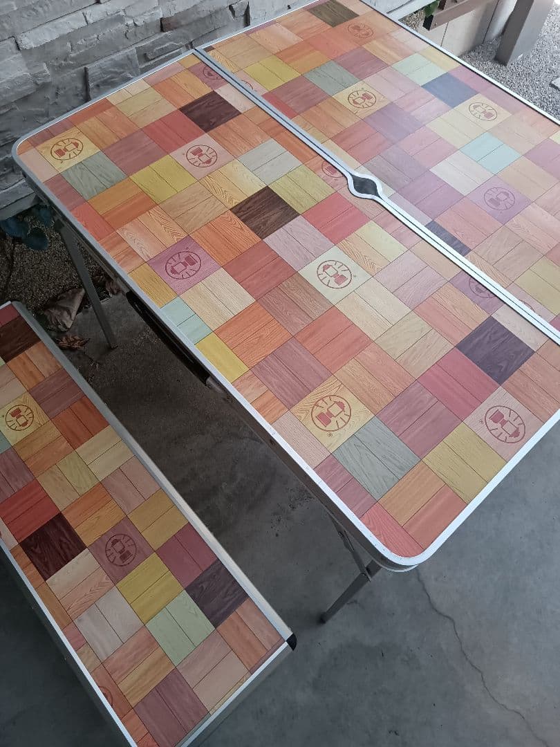 【Coleman】ナチュラルモザイクファミリーリビングセット