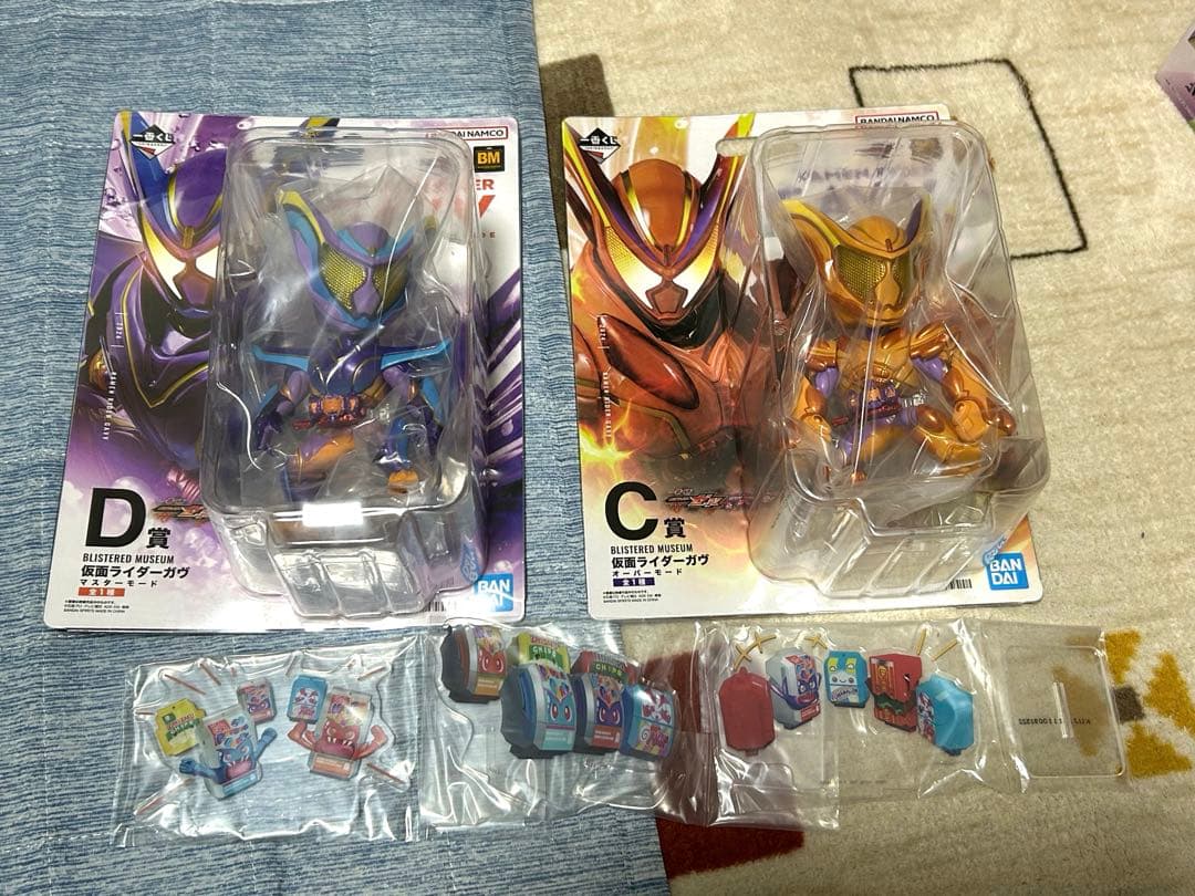 仮面ライダーゼッツ&ガヴ　一番くじ　C賞D賞F賞