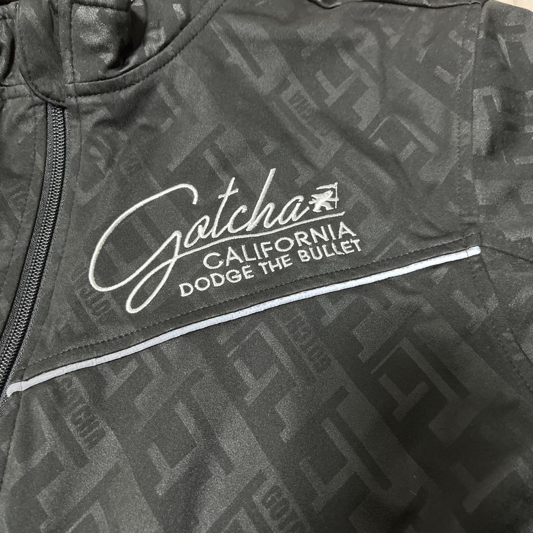 ガッチャ ゴルフウェア Lサイズ 長袖 黒 GG 白