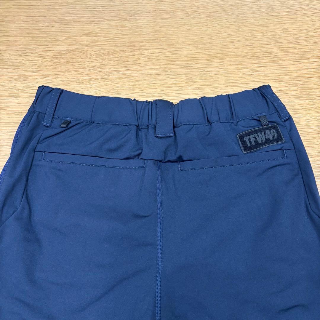 新品・最新【TFW49】 ストレッチハイブリットパンツ ネイビー
