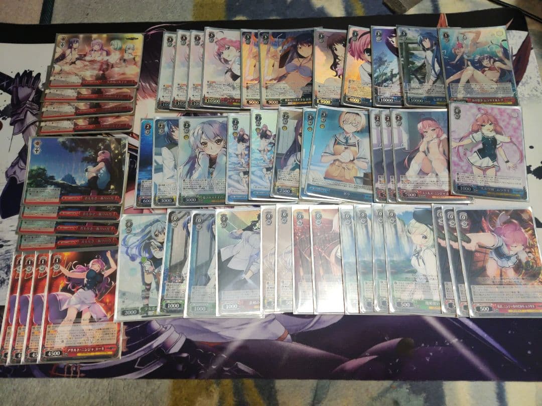 ヴァイス　グリザイア8電源デッキ　ホイル多数　（写真2枚目がホイル）