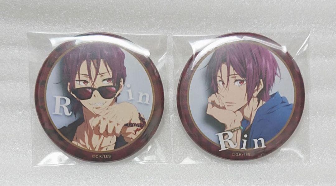Free! 松岡凛　缶バッジ