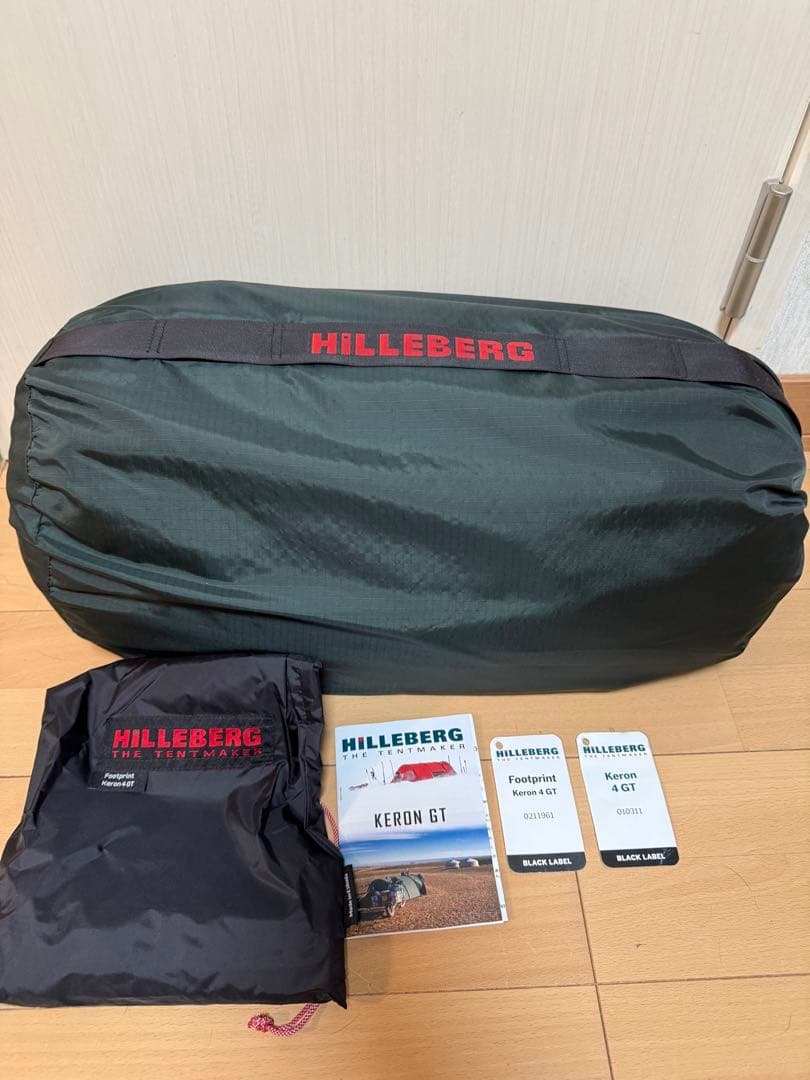 国内正規品 HILLEBERG 4GT Keron グリーン ケロン ヒルバーグ