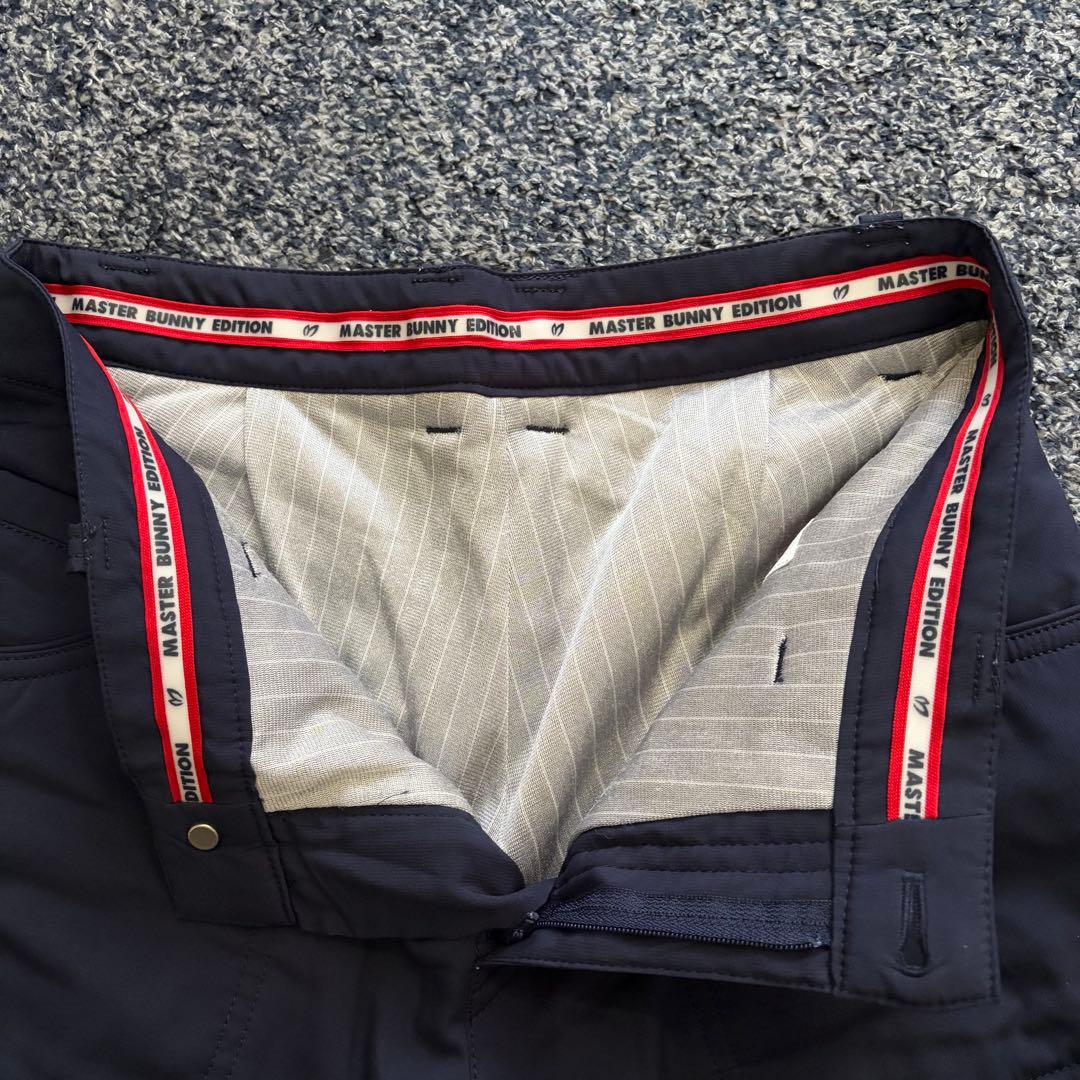 マスターバニーエディション　中綿　パンツ　蓄熱裏地付　ゴルフウェア　ネイビー　0