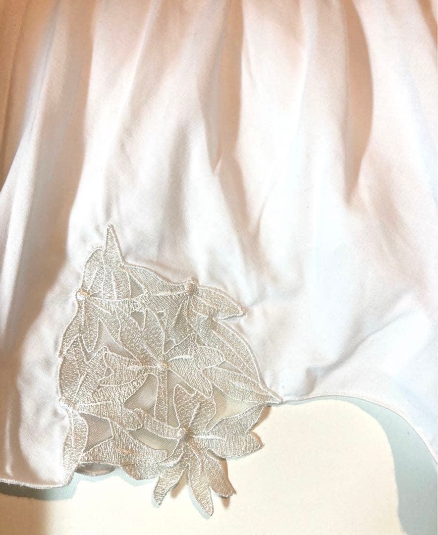 希少 新品 adidasステラ マッカートニー 白 ワンピ プリーツ レース