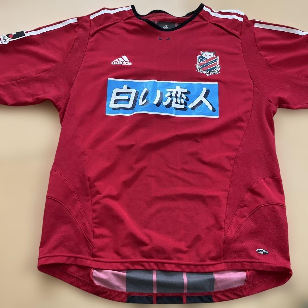 コンサドーレ札幌 adidas 赤シャツ JD1005 XL