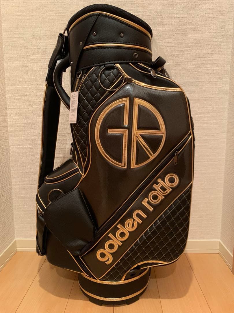 [新品未使用品]golden ratio ゴルフキャディバッグ