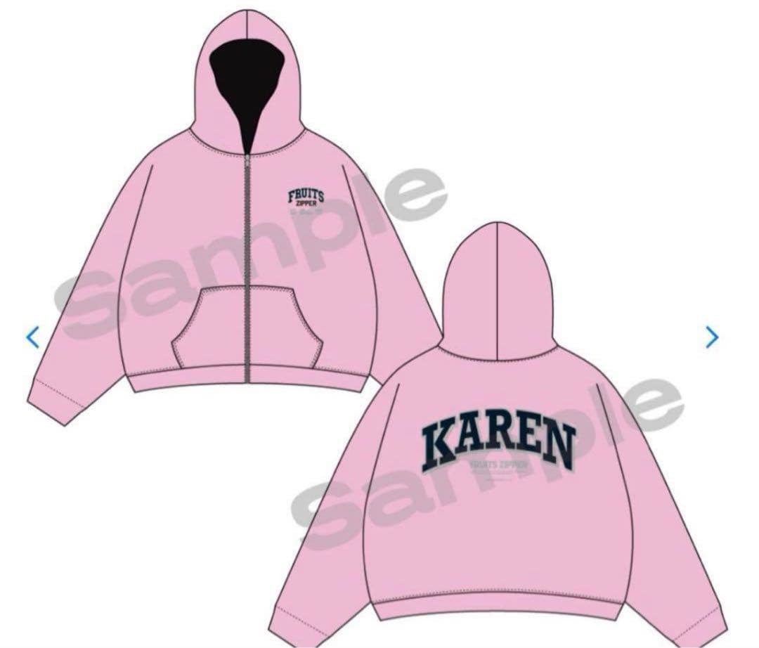 FRUITSZIPPER 松本かれん パーカー