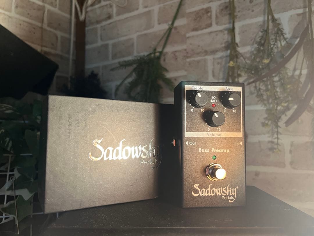 【値下げ交渉可】Sadowsky Bass Preamp SBP-2