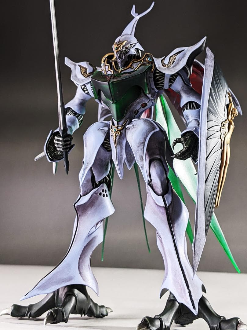 プラモデル　PLAMAX オーラバトラーサーバイン　組立塗装済