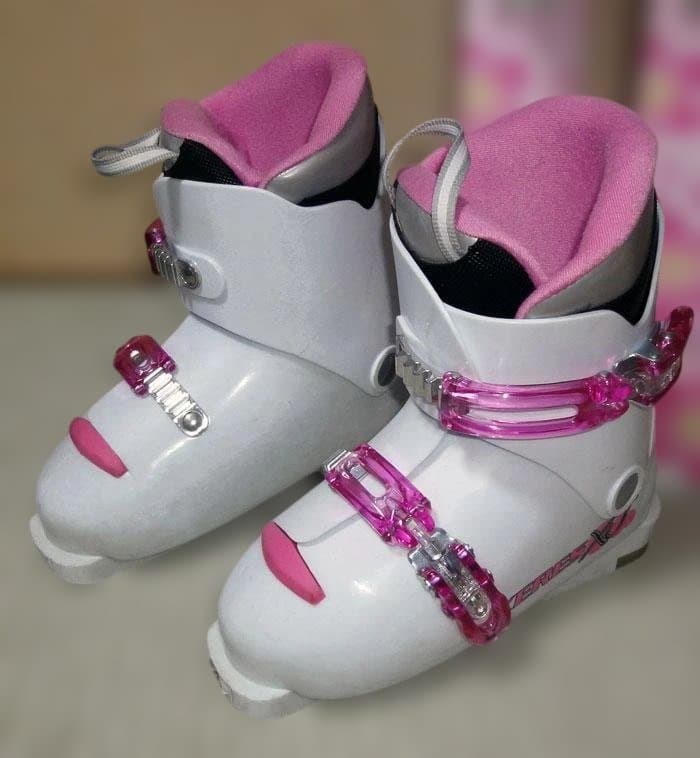 Hart/ハート　ジュニアスキーセット　女の子用　118cm ブーツ＋ストック