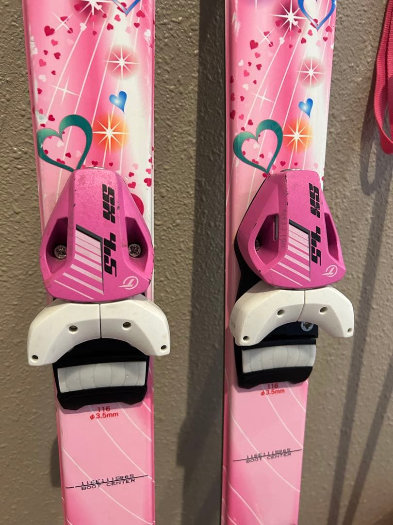 送料込み　スキーセット　板116cm 6点セット