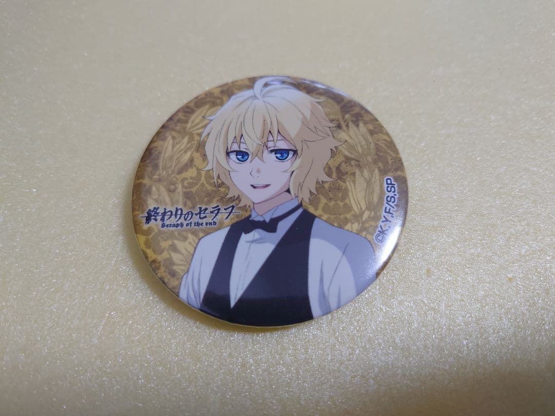 終わりのセラフ AGF限定 缶バッジ 百夜ミカエラ